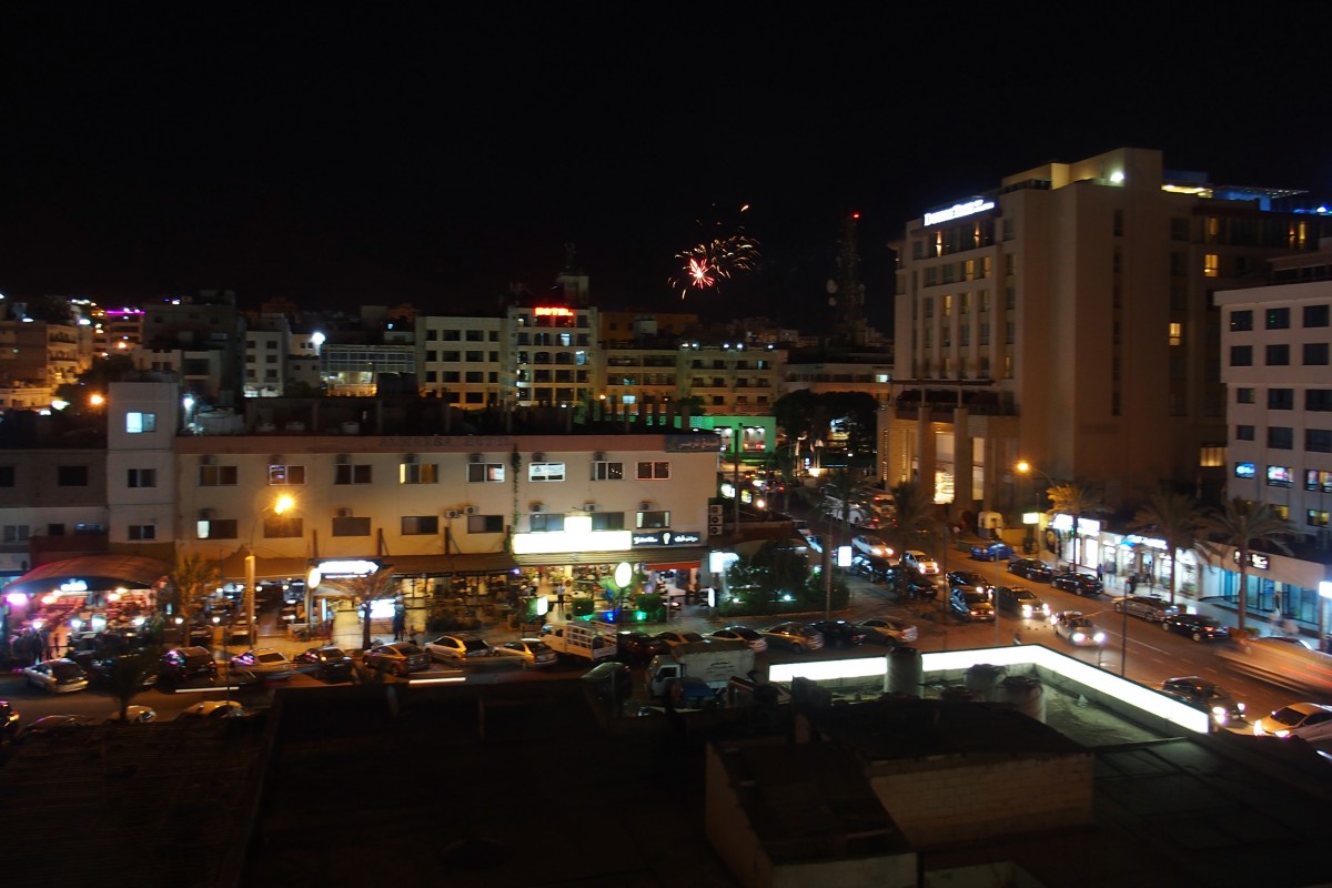 Aqaba bei Nacht