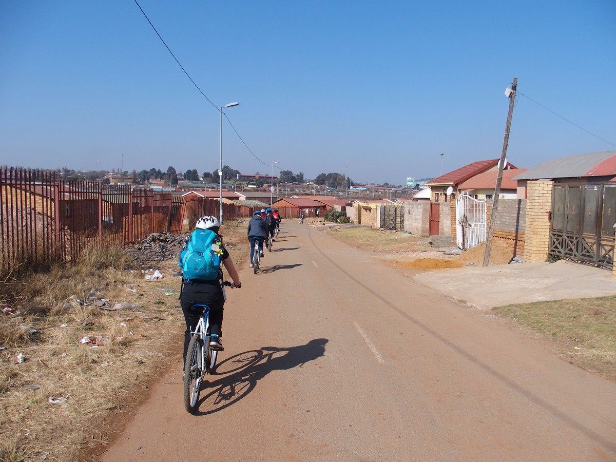 Fahrradtour durch Soweto