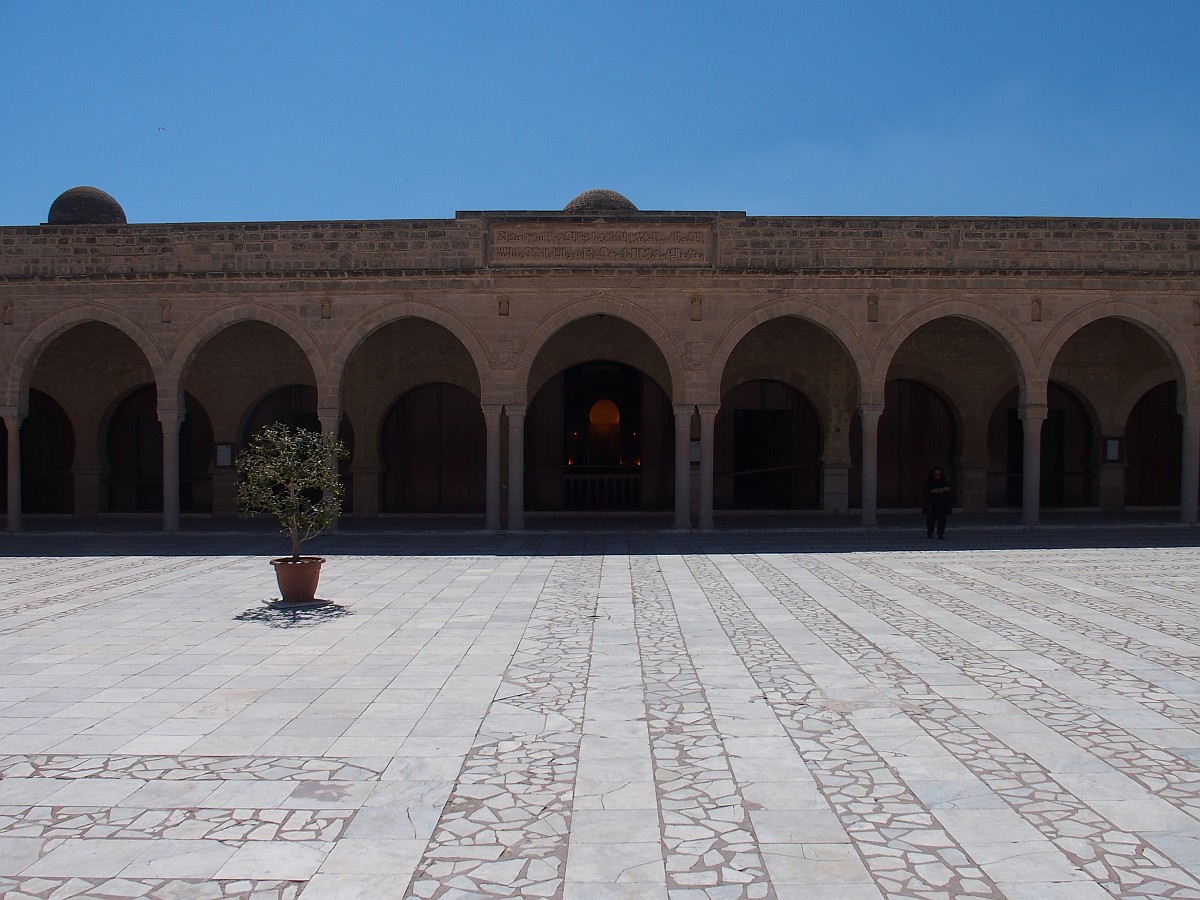 Innenhof der Großen Moschee von Sousse