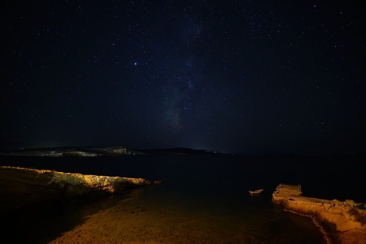 Milchstraße über Naxos