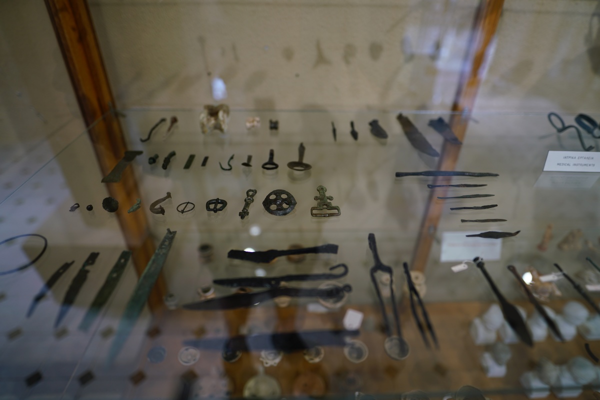 Medizinische Werkzeuge im Museum