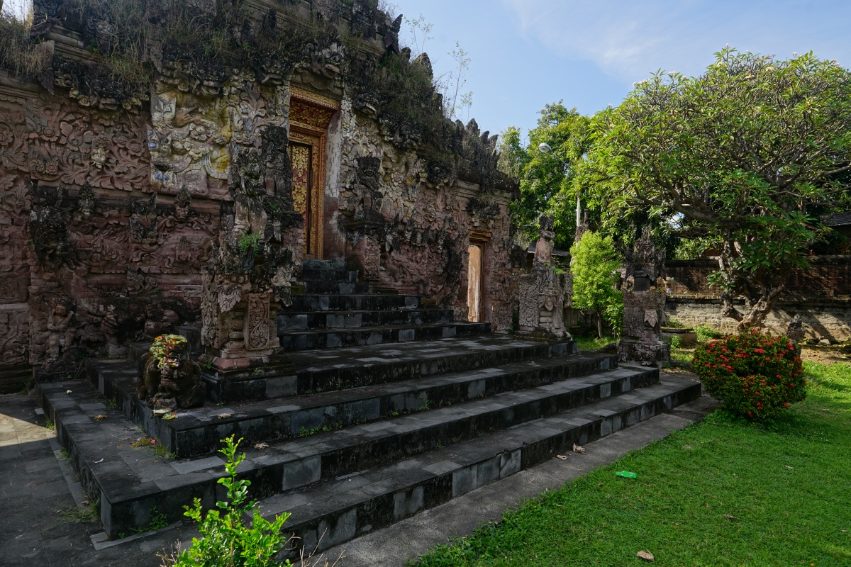 Beji-Tempel zu Ehren der Reisgöttin Dewi Sri in Sangsit auf Bali