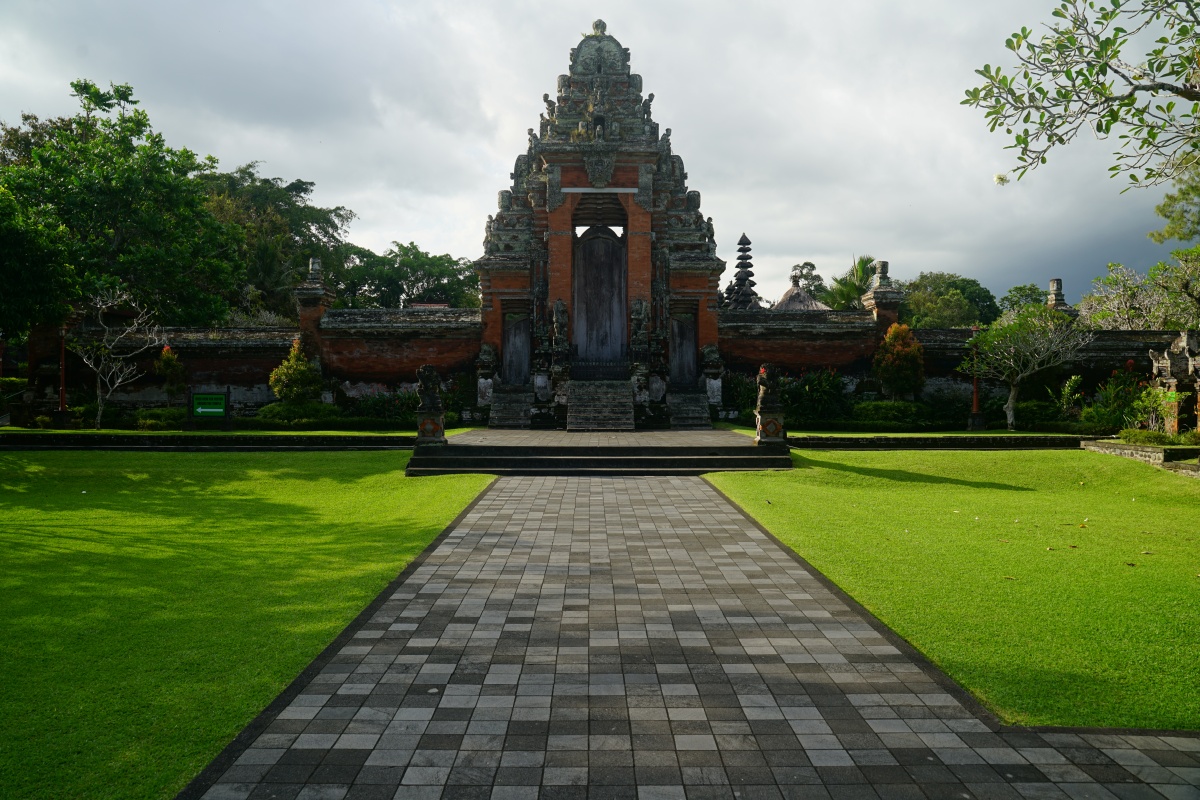 Blick auf den nichtöffentlichen Bereich von Pura Taman Ayun auf Bali