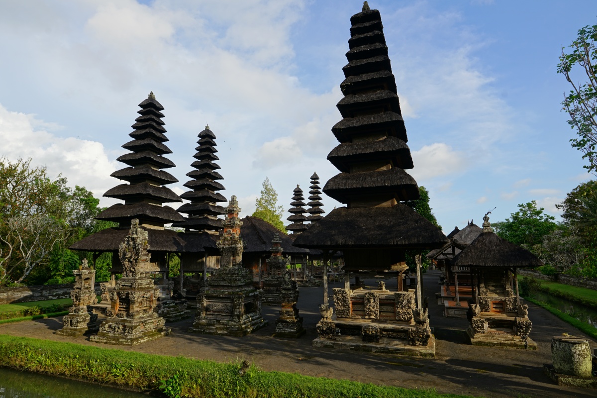 Nichtöffentlicher Bereich von Pura Taman Ayun auf Bali
