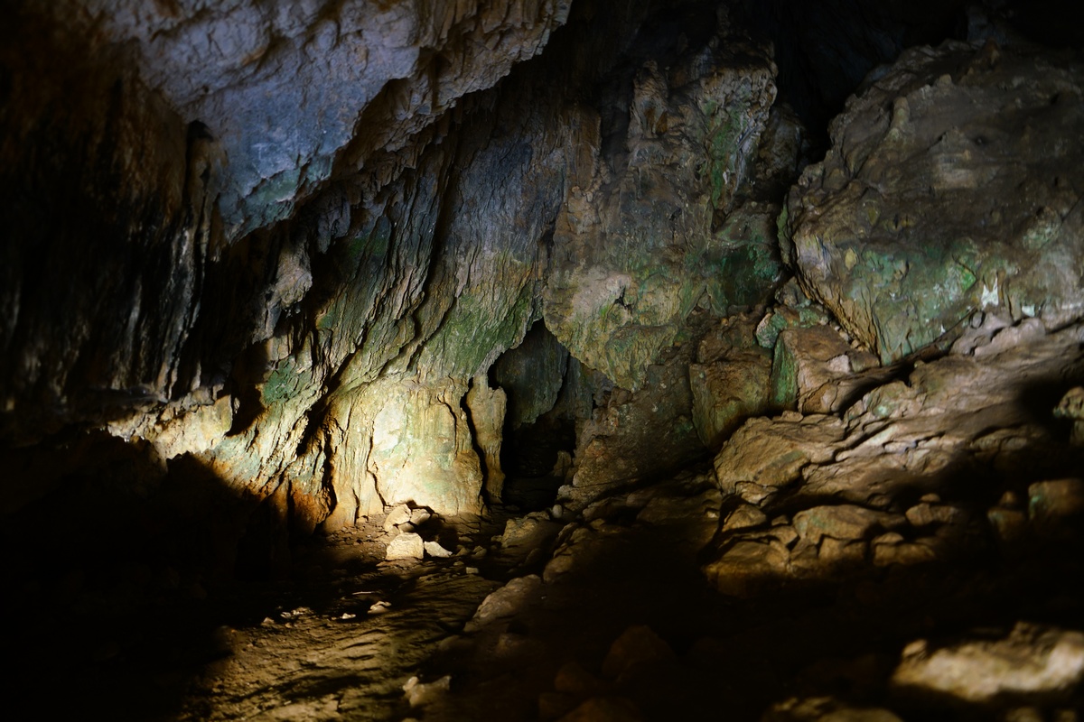 Höhle des Eremiten Johannes beim Gouvernéto-Klosters auf der Akrotíri-Halbinsel bei Chaniá auf Kreta