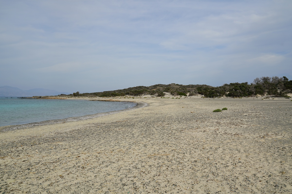 Belegrína-Strand auf Chrysí bei Kreta