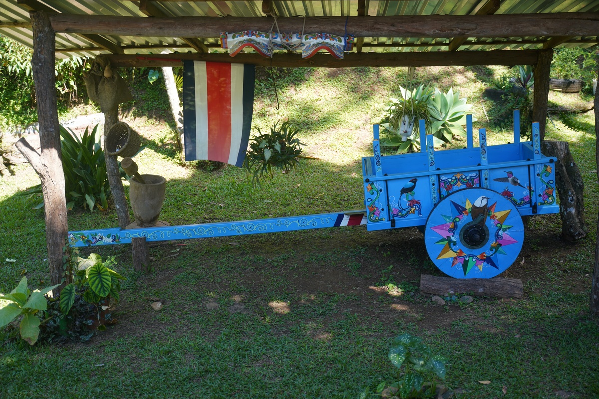 Carreta, der für Costa Rica typische Ochsenkarren