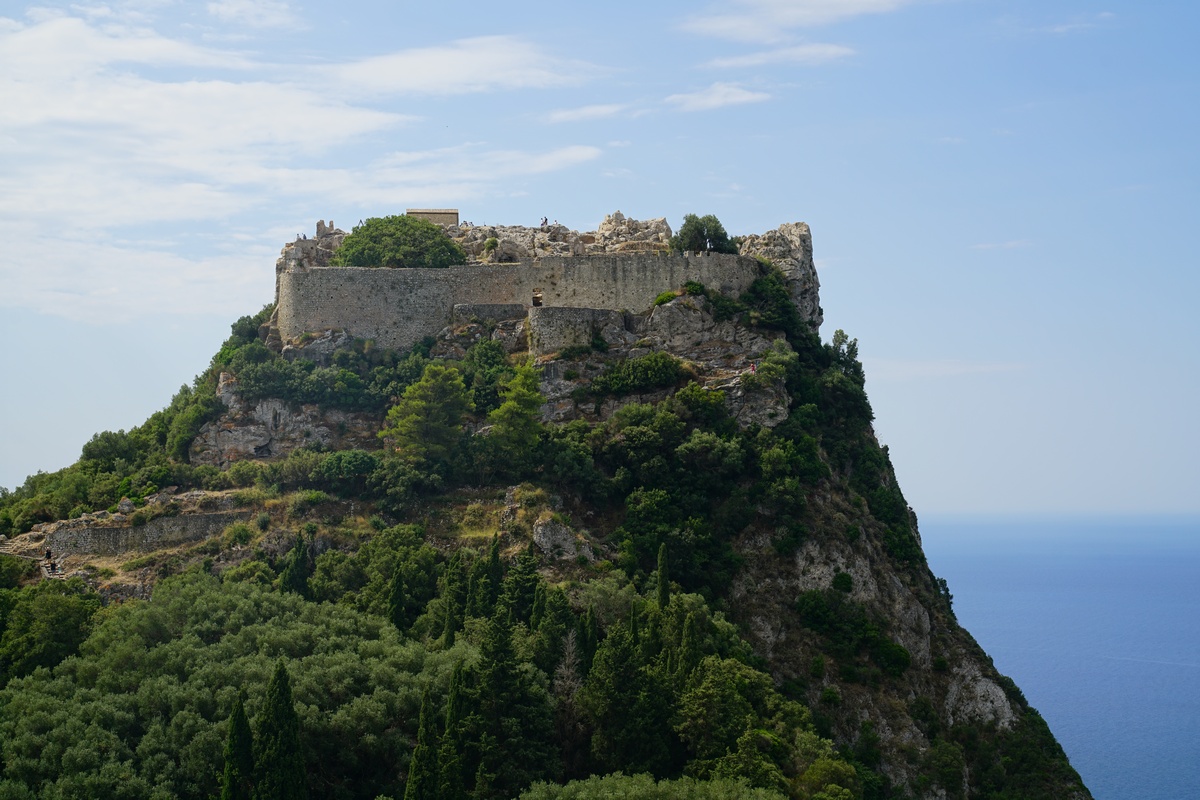 Angelókastro auf Korfu