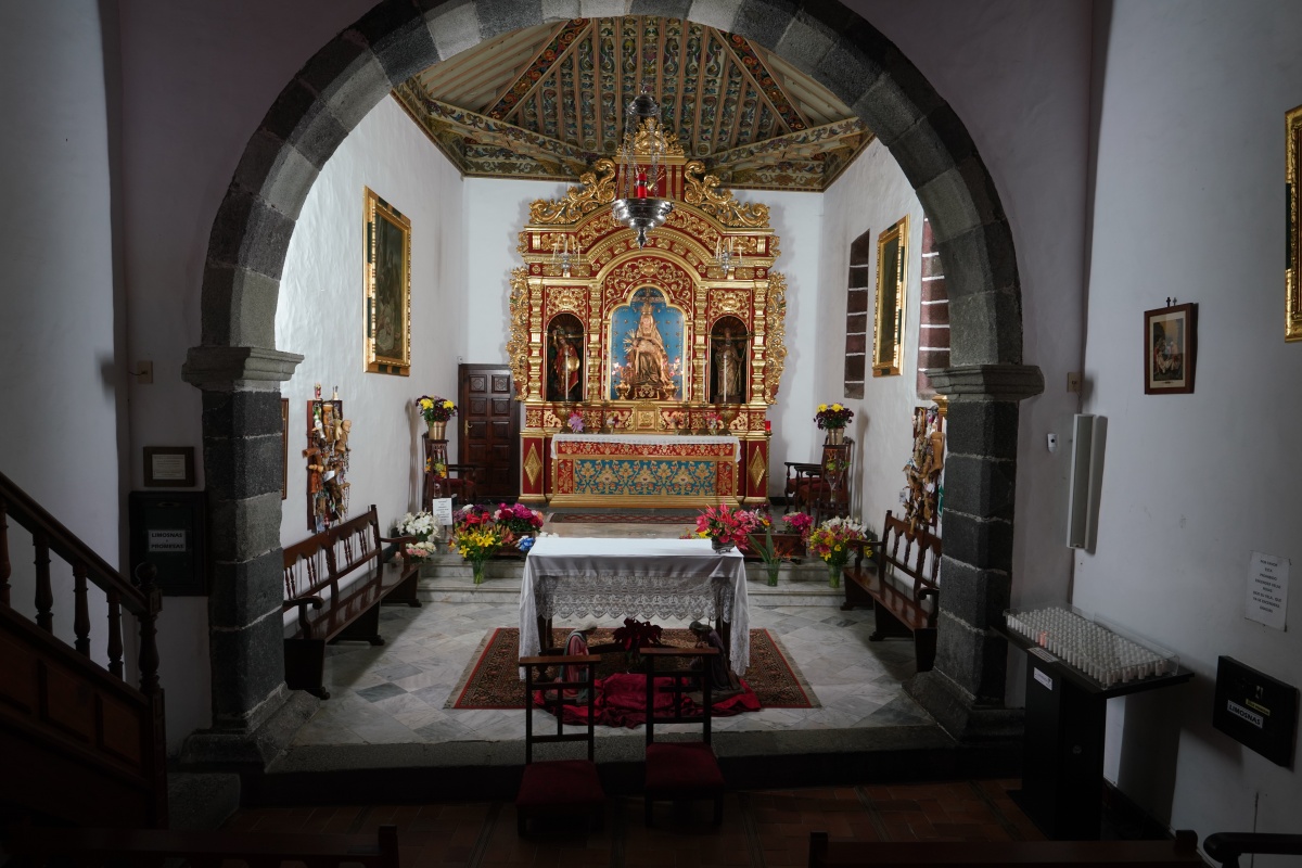 Altar in der Iglesia de Nuestra Señora de Las Angustias bei Los Llanos de Aridane