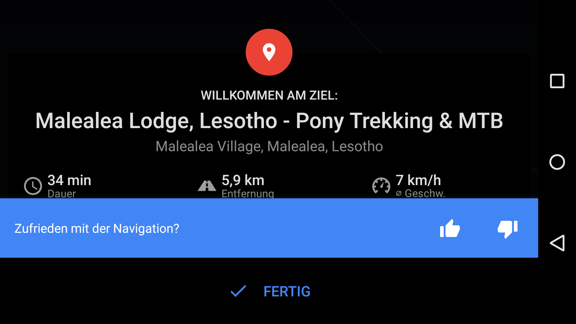 Malealea Lodge, Lesotho: Ponyhof, Trekking und Moutainbiking