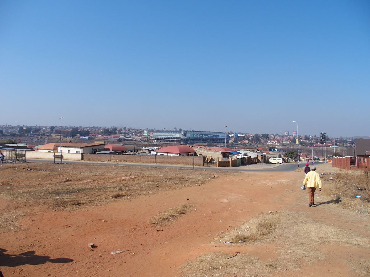 Straße in Soweto