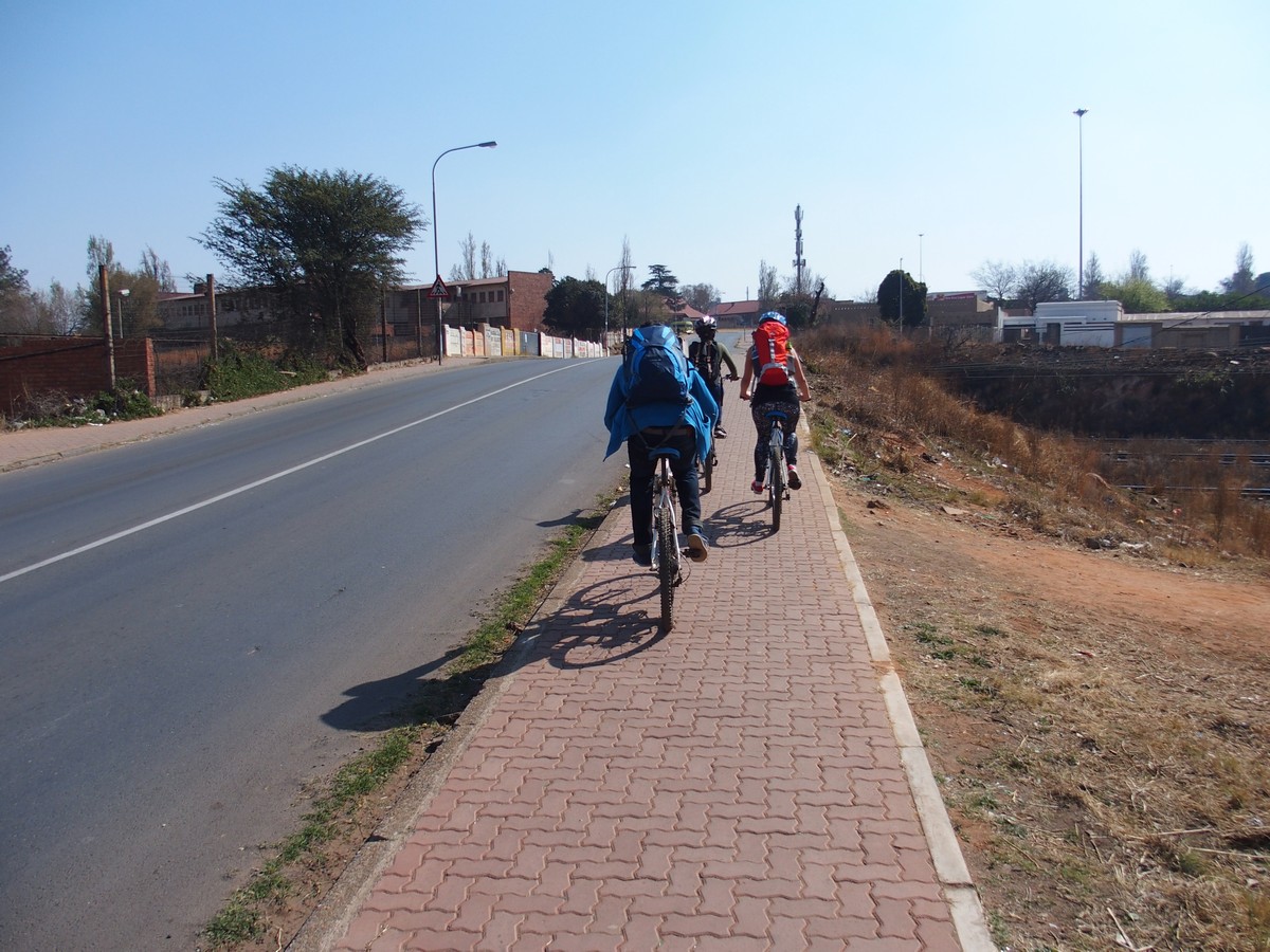 Fahrradtour durch Soweto