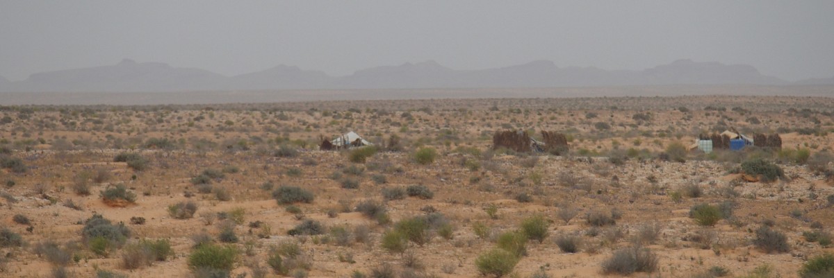 Lager in der Wüste