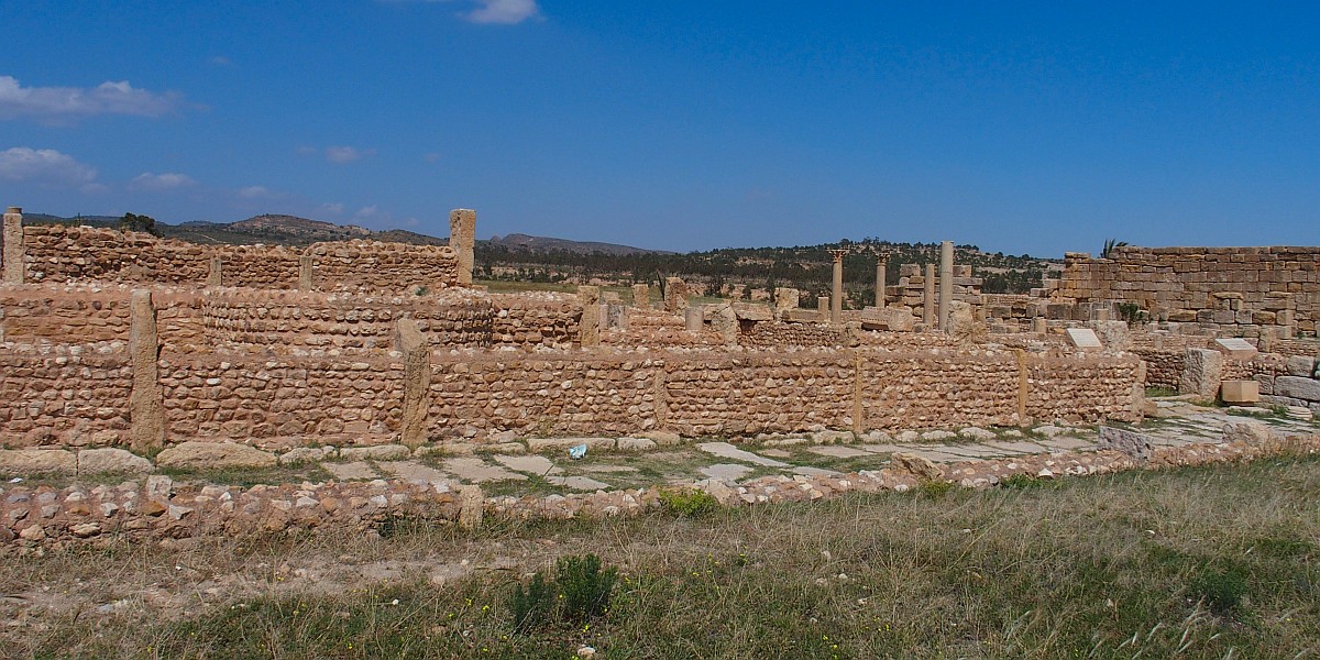 Ruinen der Kirchen von Sufetula