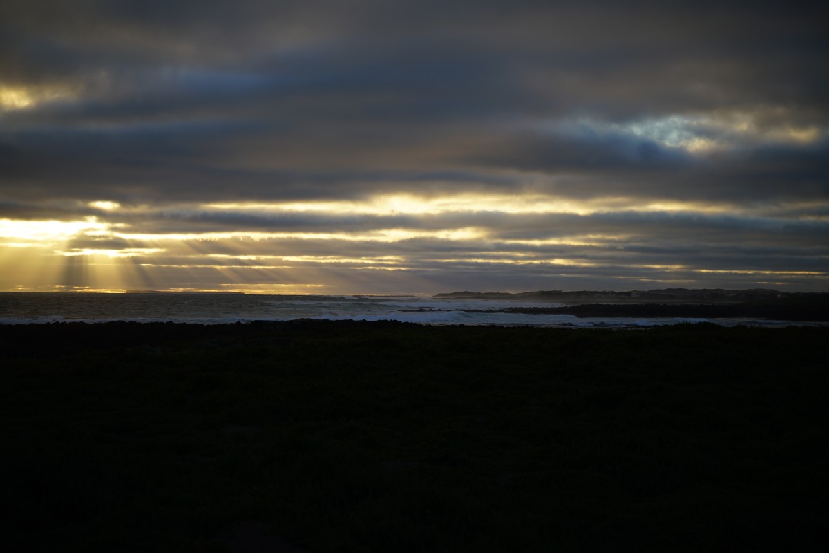 Sonnenuntergang auf Griffittis Island