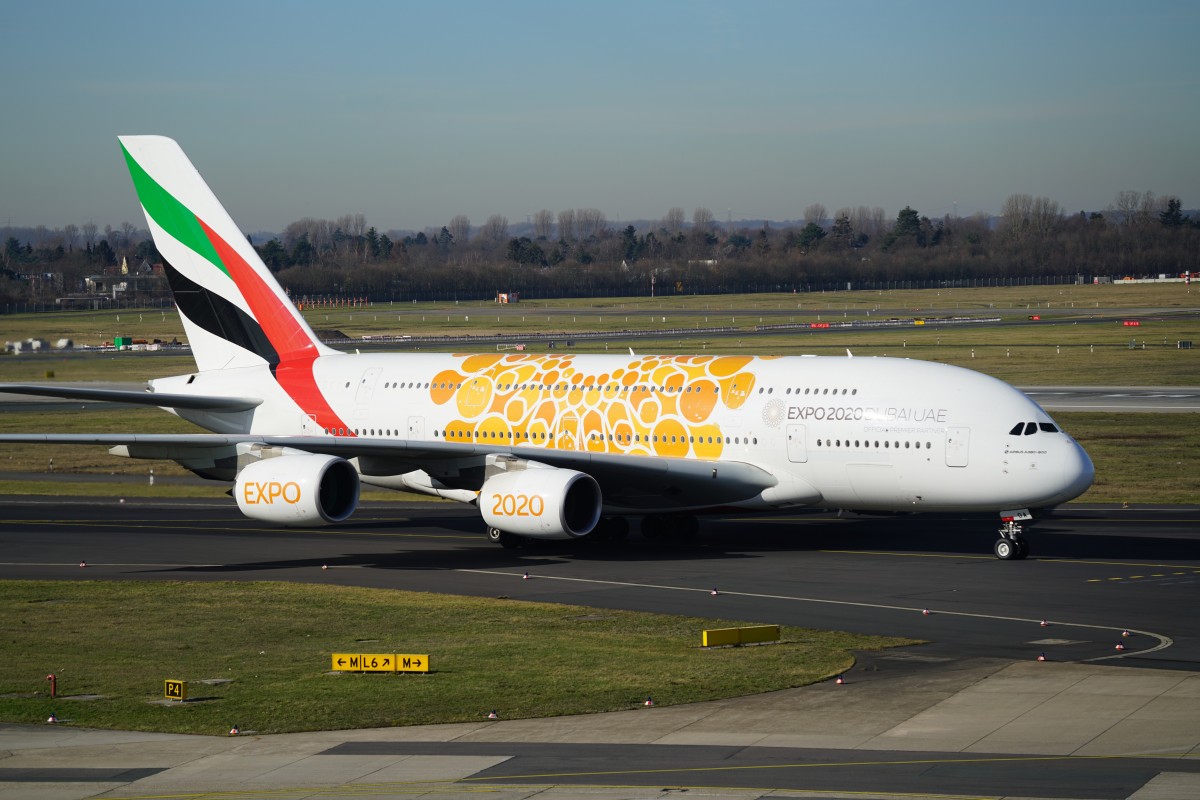 A380 ist gelandet