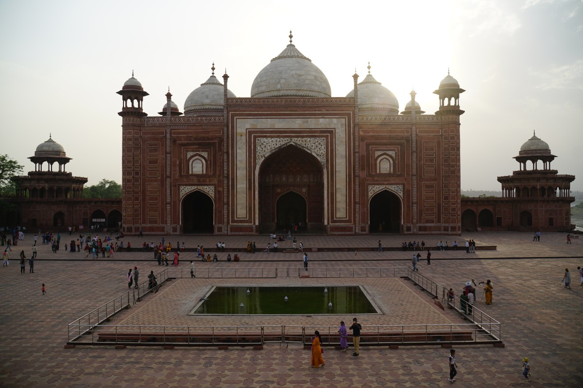 Moschee westlichen neben dem Taj Mahal