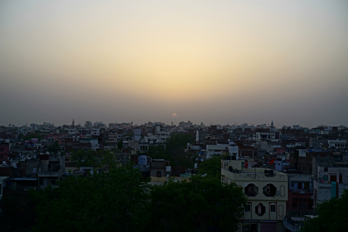 Sonnenuntergang in Jaipur