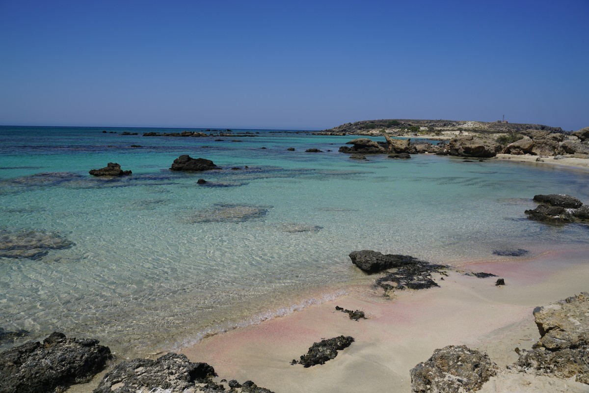 Strand auf der Insel Elafonissi