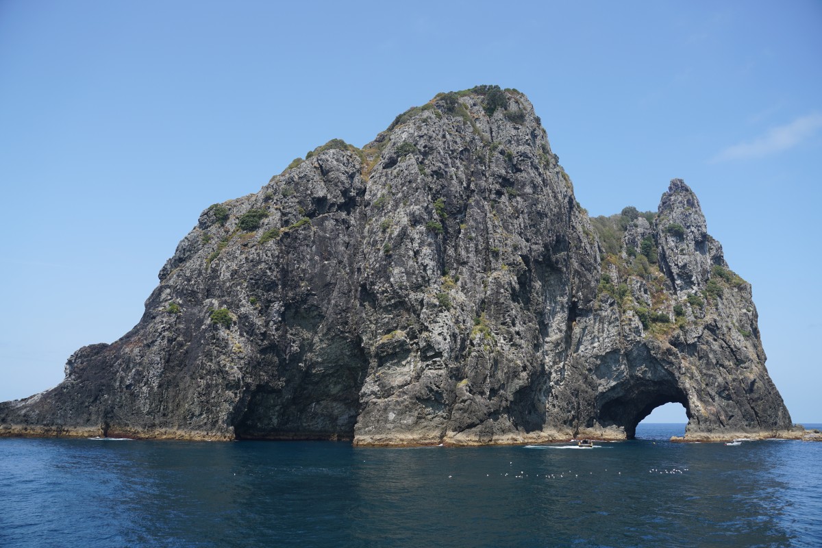 Hole-in-the-Rock-Fels (Motukokako)