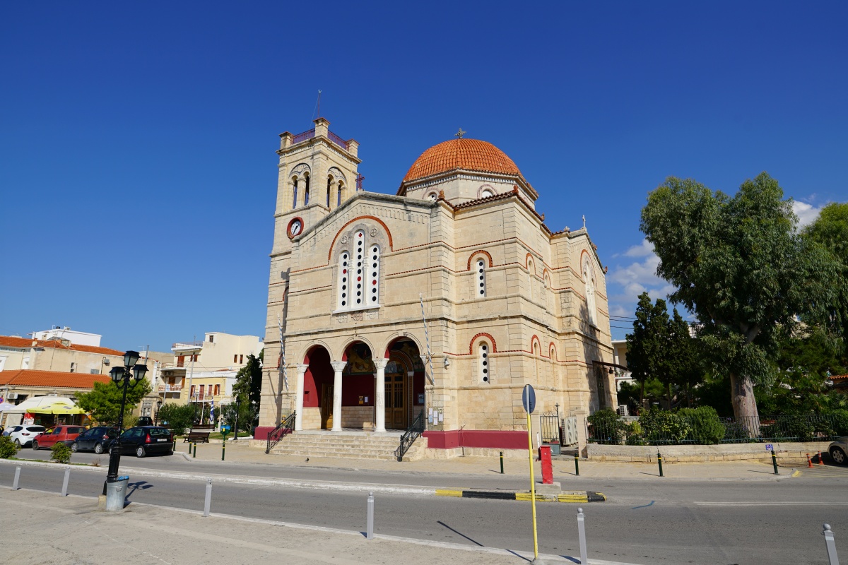 Isodia-Theotokou-Kirche in Ägina-Stadt