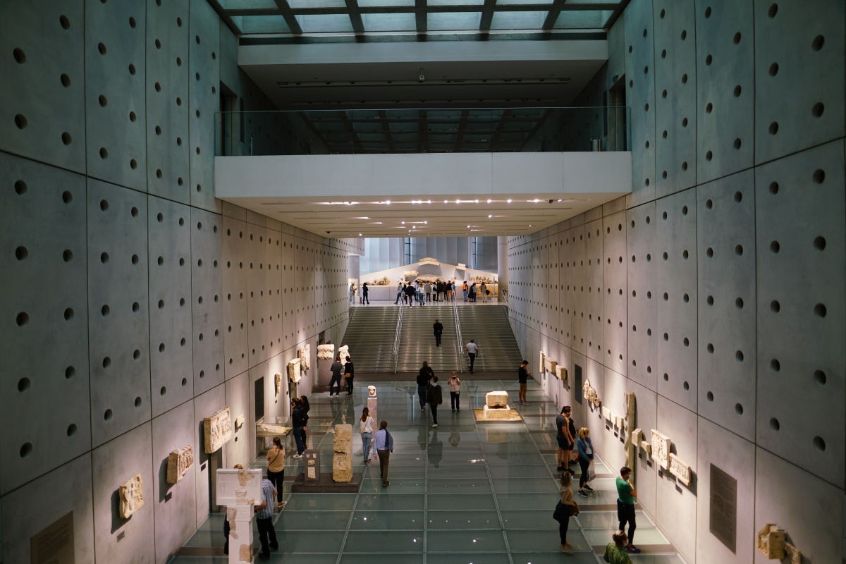 Akropolis-Museum innen