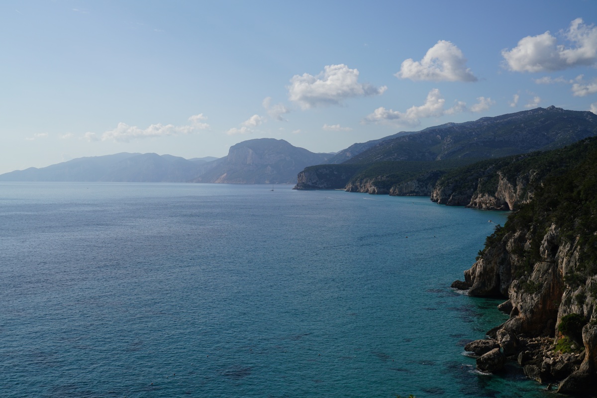 Küste zwischen Cala Gonone und Cala Luna