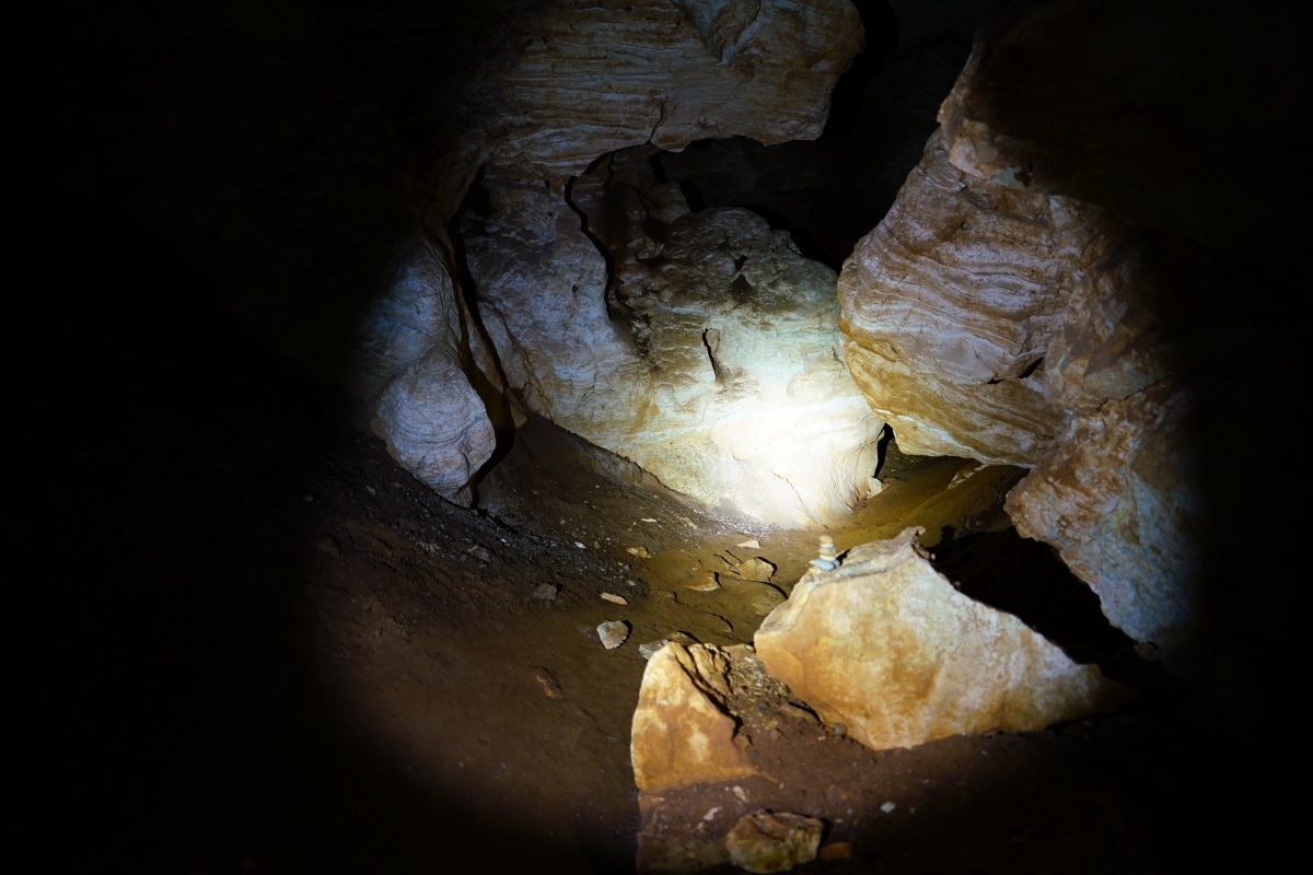 In der Cala-Luna-Höhle