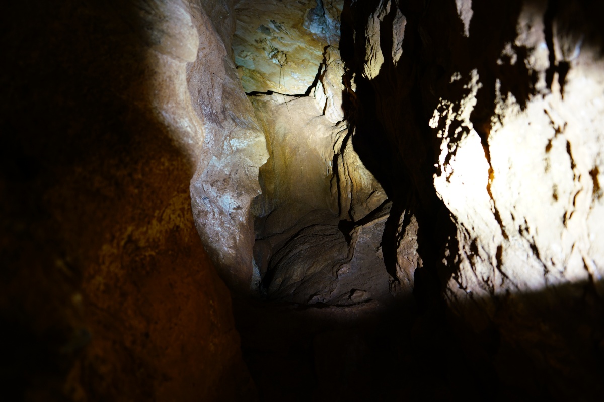 In der Cala-Luna-Höhle