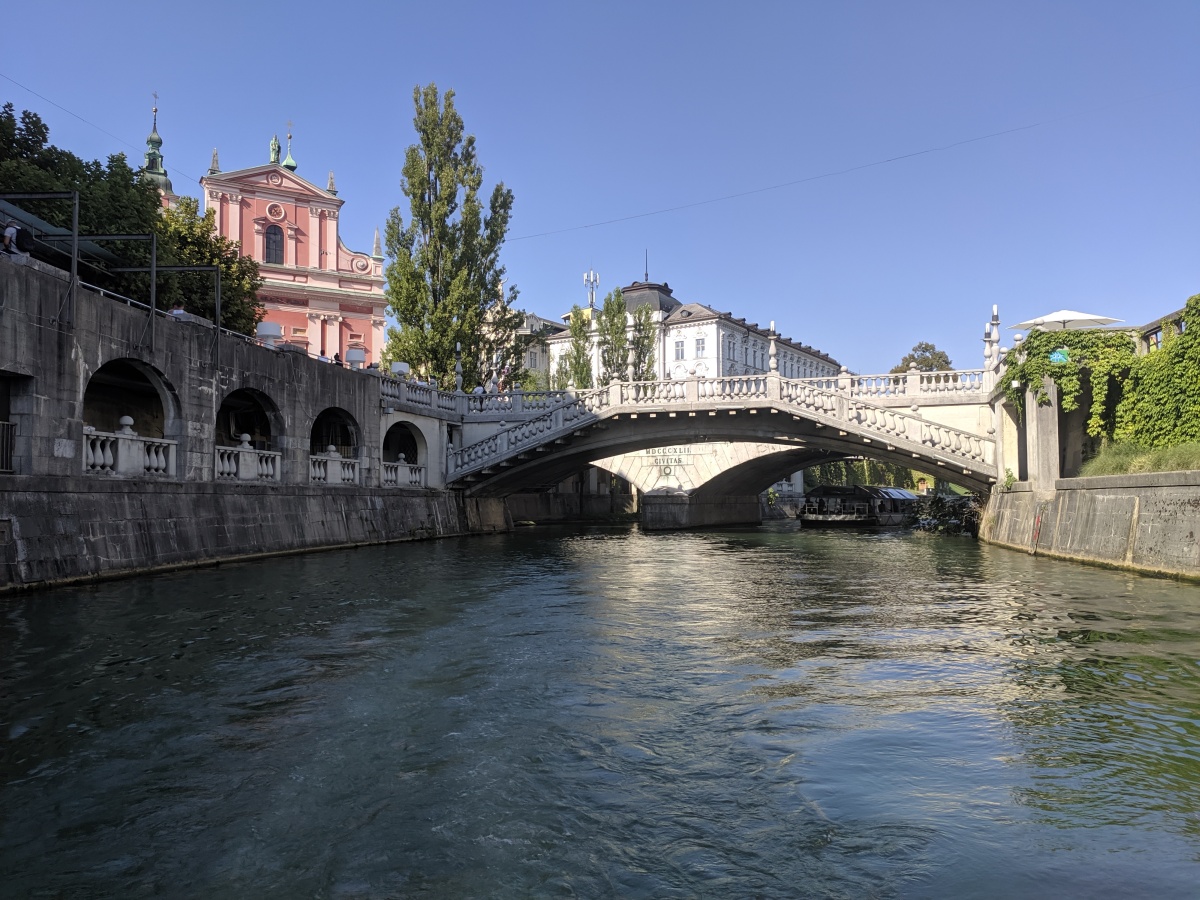 Die Drei Brücken mit Franziskanerkirche