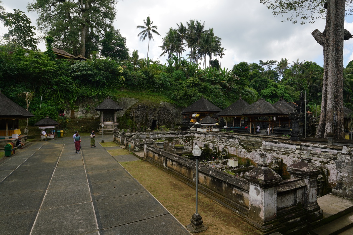 Eingang zur Goa Gajah auf Bali