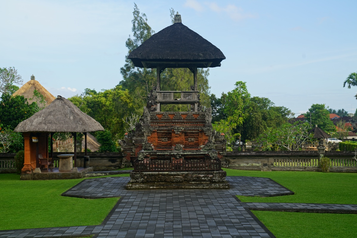 Gebäude in Pura Taman Ayun auf Bali
