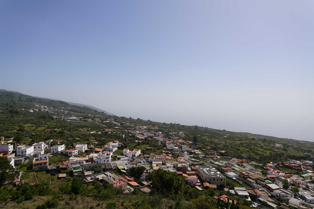 Blick vom Mirador de Tanajara auf Taibique