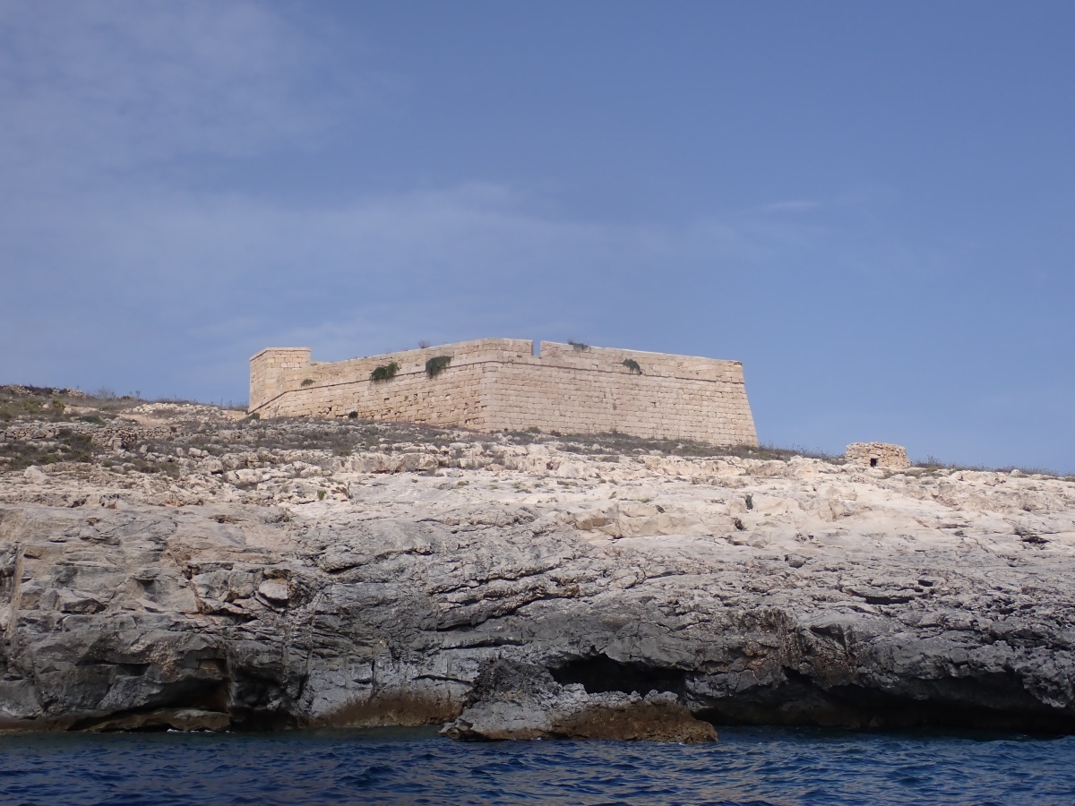 St. Anthony's Battery bei Hondoq auf Gozo