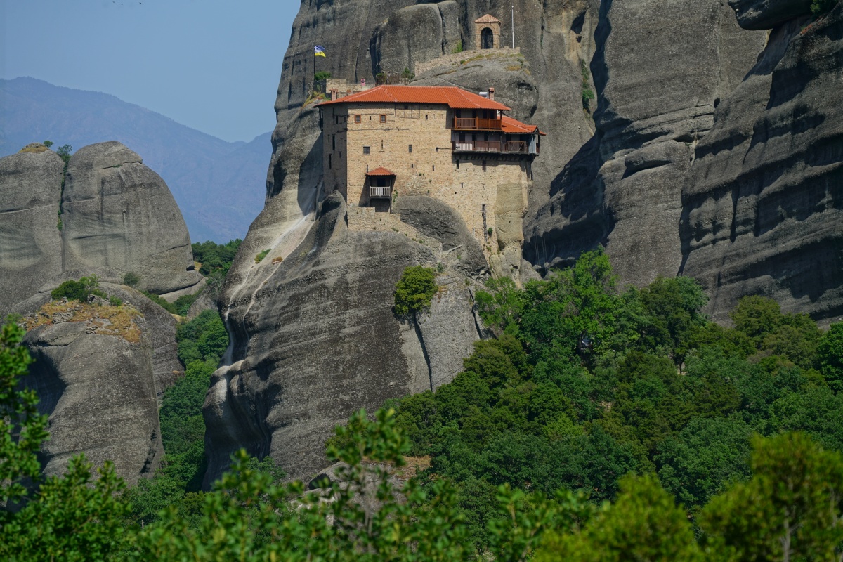 Kloster Ágios Nikólaos Anapavsás in Metéora (Detailansicht)
