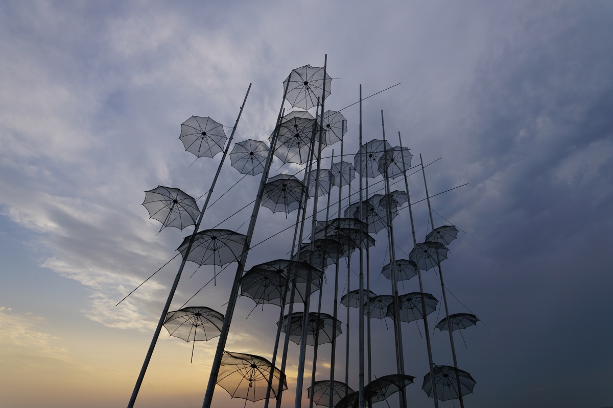 Umbrellas by Zongolopoulos in Thessaloníki