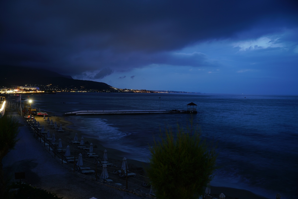 Strand von Mália beim Alexander Beach Hotel auf Kreta