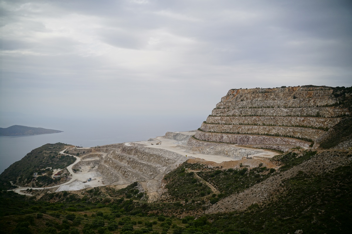 Marmorsteinbruch von Mochlós auf Kreta