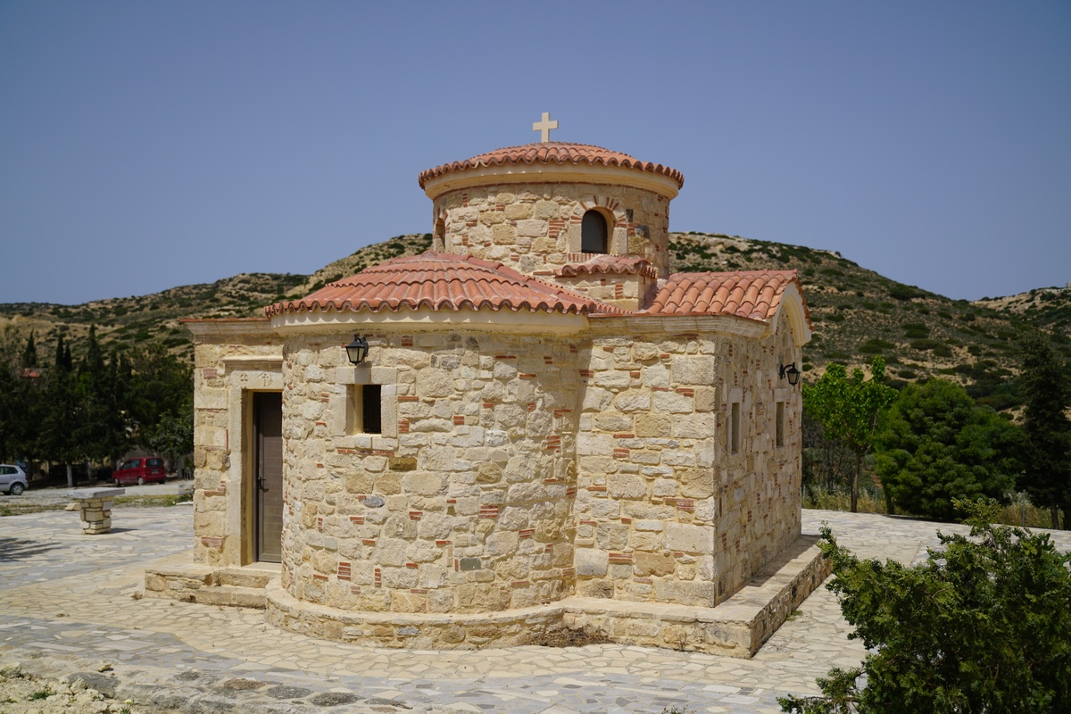 Kirchlein des Odigítria-Klosters bei Sívas auf Kreta