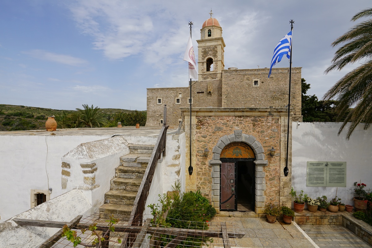Toploú-Kloster auf Kreta