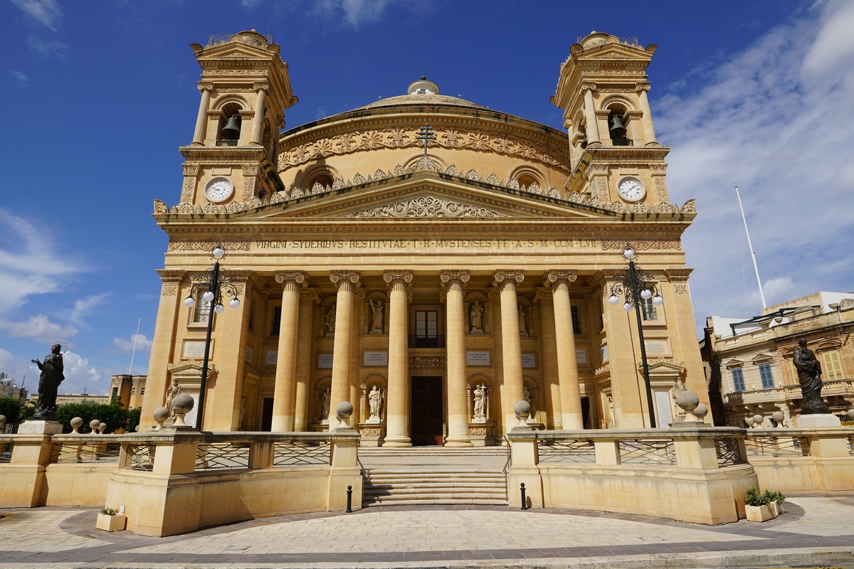 Rotunde/Kirche Maria Himmelfahrt von Mosta in Malta