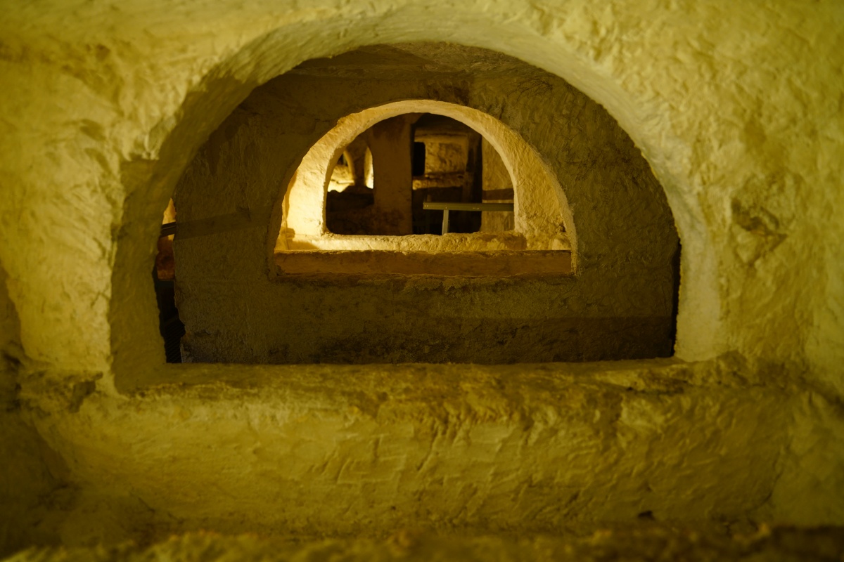 Katakombe 13 (jüdisch) der St.-Paul-Katakomben von Rabat auf Malta