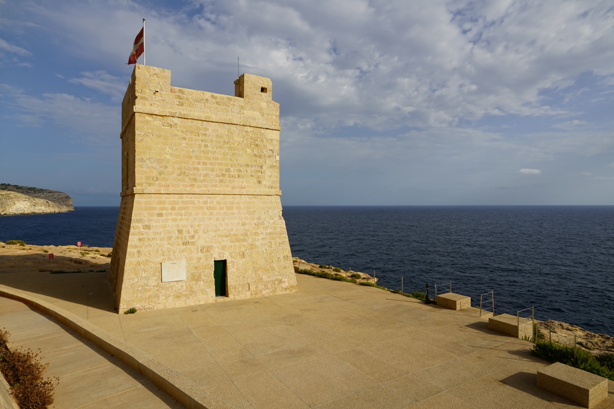 Torri ta’ Xuta in Wied Iż-Żurrieq auf Malta