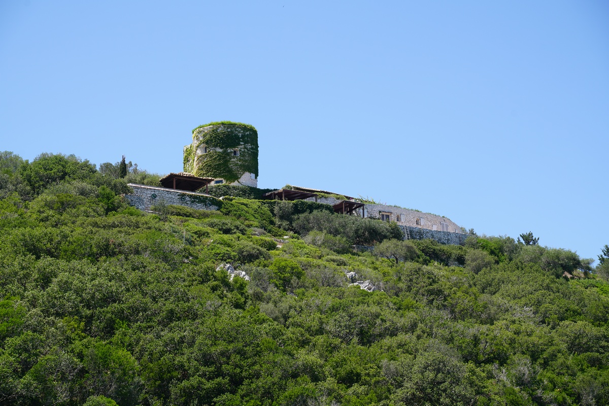 Turm auf Mongonísi/Paxós