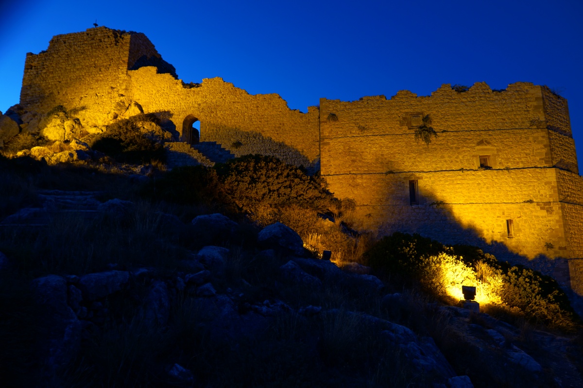 Kritinía-Burg auf Rhodos