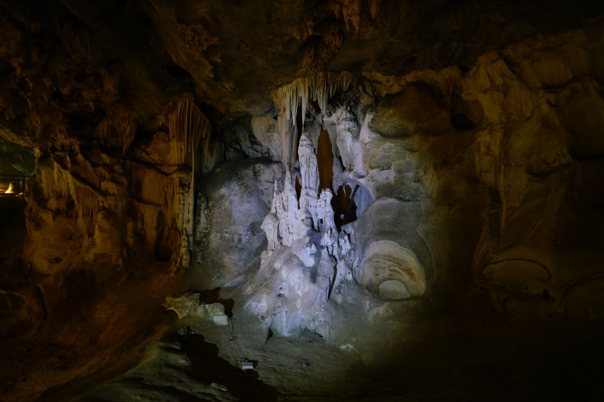 Das Schloss in den Cango Caves