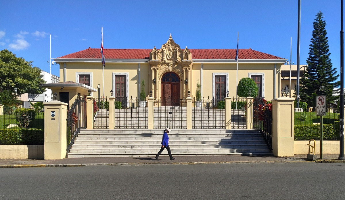 Casa Amarilla, Ministerio de Relaciones Exteriores y Culto, San José