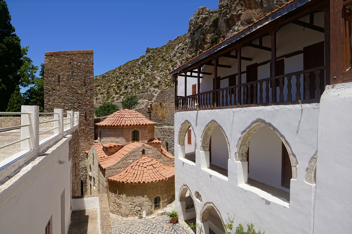 Kloster Ágios Panteleímonas auf Tílos