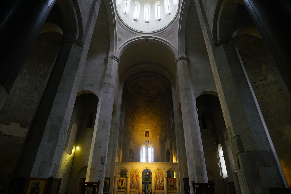In der Bagrati-Kathedrale in Kutaissi