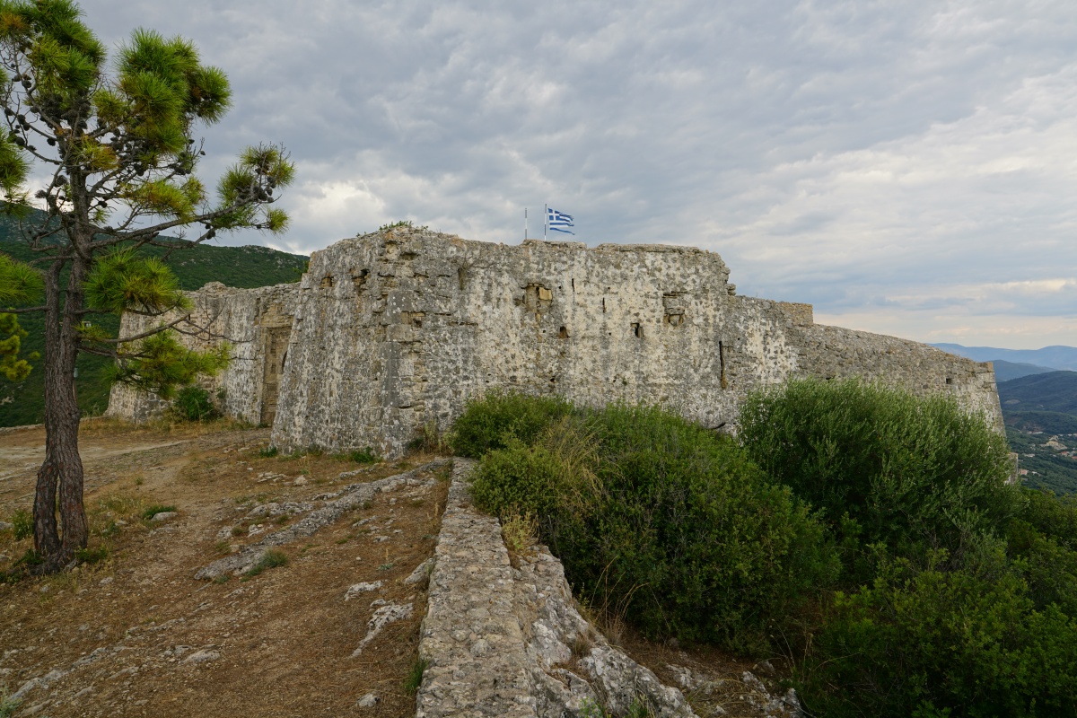 Burg des Ali Pascha in Agiá bei Párga